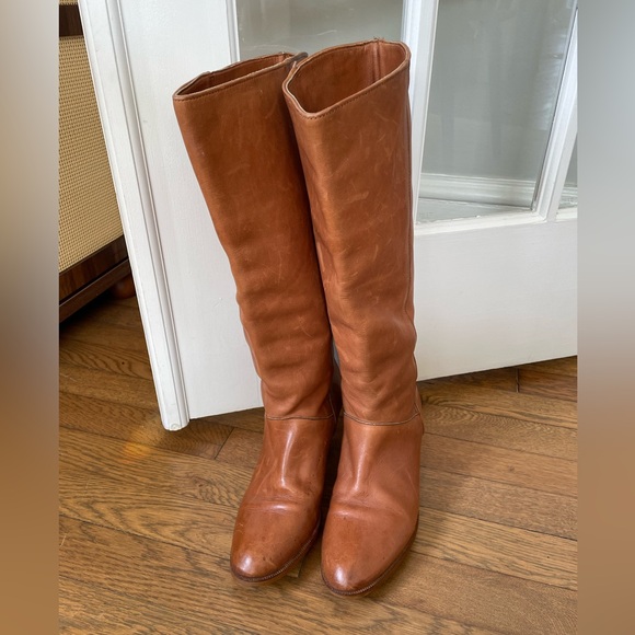Vintage Frye heeled riding boots size 8.5 - Picture 2 of 11